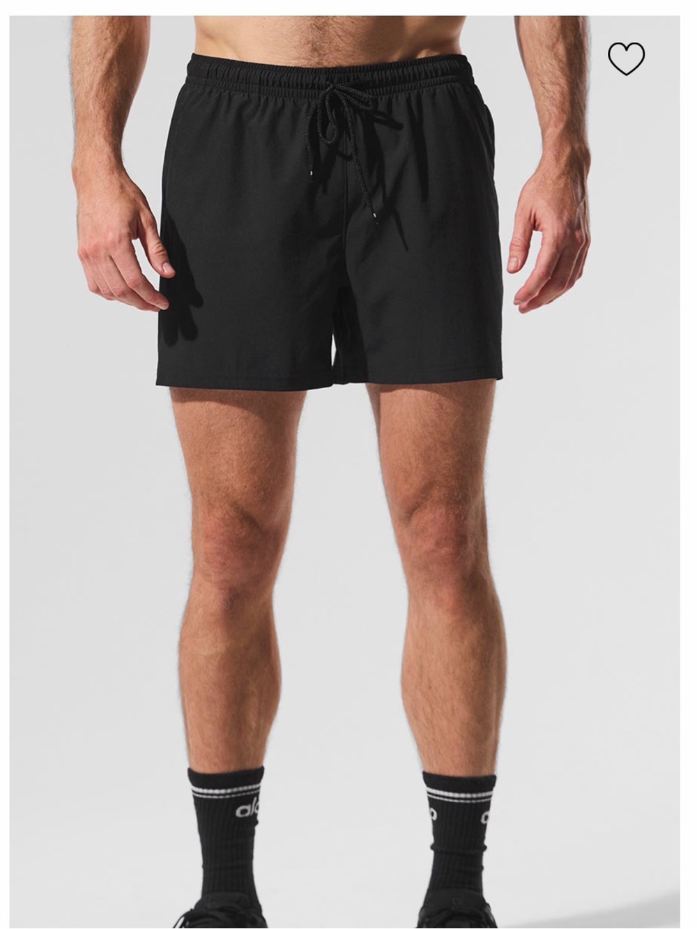 ALO Yoga Black 5" Circuit Short